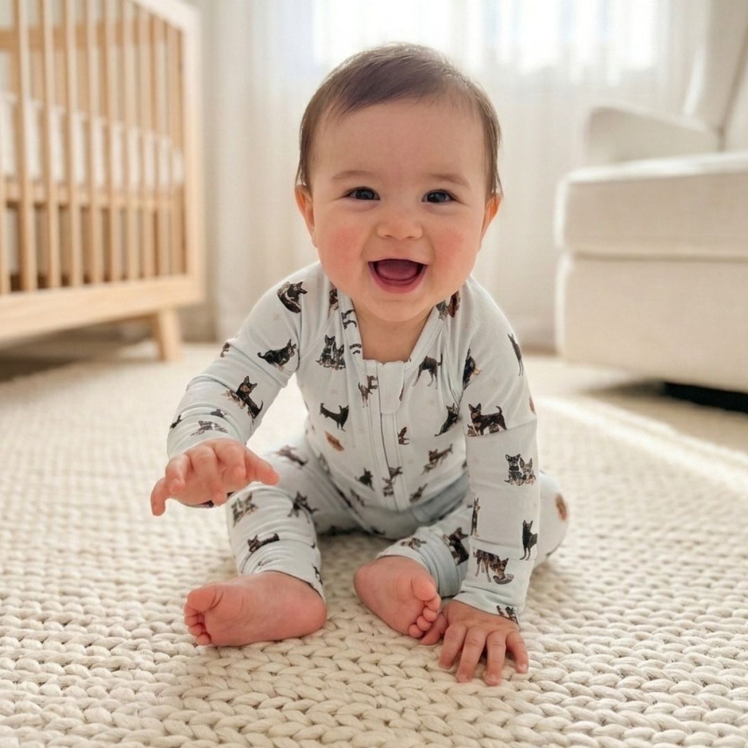 All-Day Comfort Full Zip Rompers | Babies & Toddlers – Smitten Bub Co.