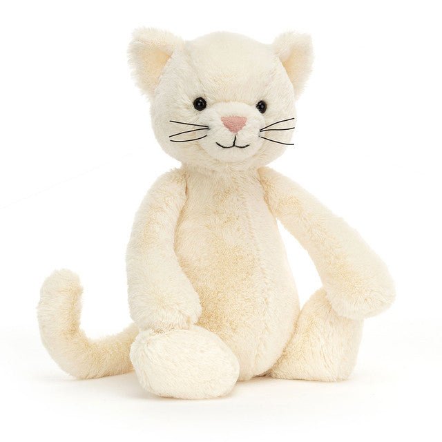 Jellycat Bashful Cream Kitten - Smitten Bub Co.