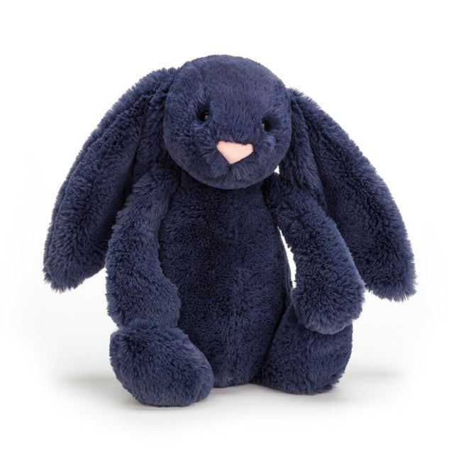 Jellycat Bashful Bunny Navy MEDIUM