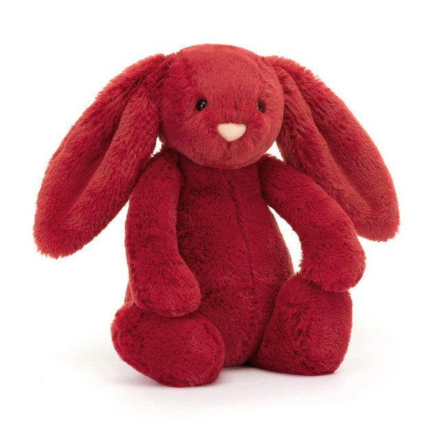 Jellycat Bashful Bunny Cranberry SMALL