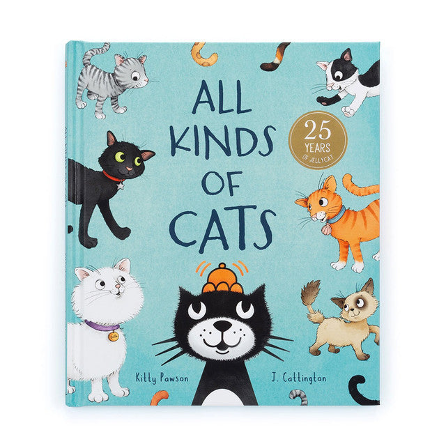 Jellycat - All Kinds of Cats Book