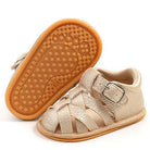 Riley Roman Sandal - Gold - Smitten Bub Co.