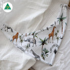 African Animals Bandana Baby Bib - Smitten Bub Co.