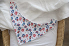 Boatshed and Beach Huts Bandana Bib - Smitten Bub Co.