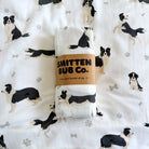 BORDER COLLIE | Bamboo Cotton Muslin Swaddle - Smitten Bub Co.