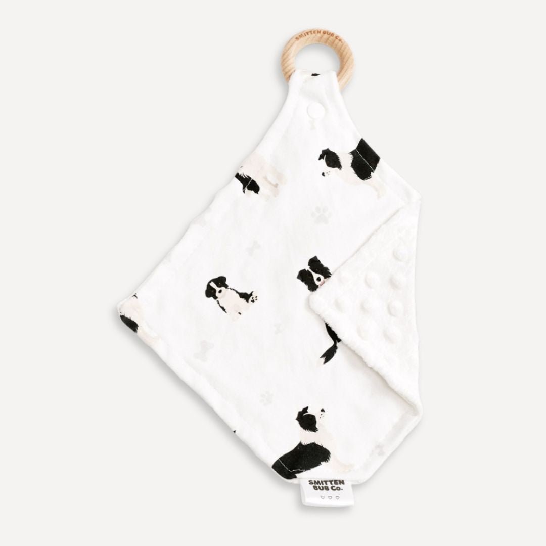 BORDER COLLIE | Baby Comforter - Smitten Bub Co.