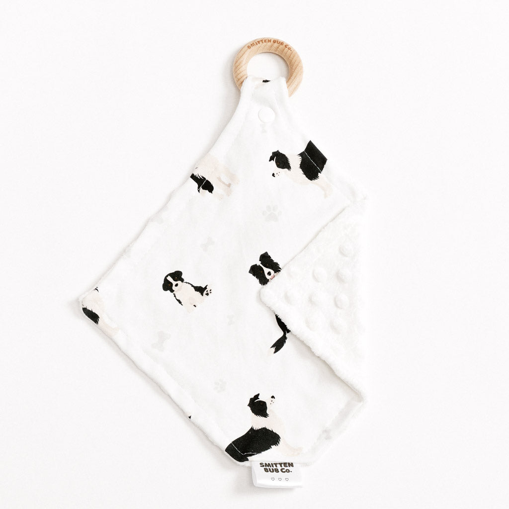 BORDER COLLIE | Baby Comforter - Smitten Bub Co.
