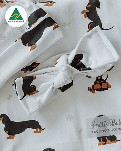 ADD Matching Dachshund Bow