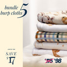 Burp Cloth Bundle of 5 - SAVE 15% - Smitten Bub Co.