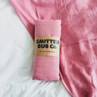 DUSTY BURGUNDY | Bamboo Cotton Muslin Swaddle - Smitten Bub Co.