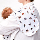 CURVED KELPIE | Burp Cloth - Smitten Bub Co.