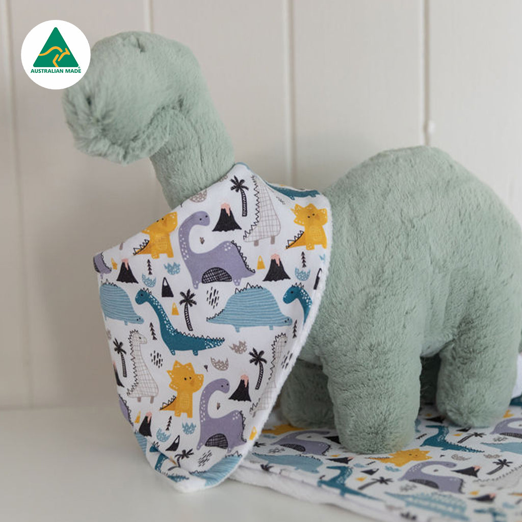 Dinosaur Burp Cloth