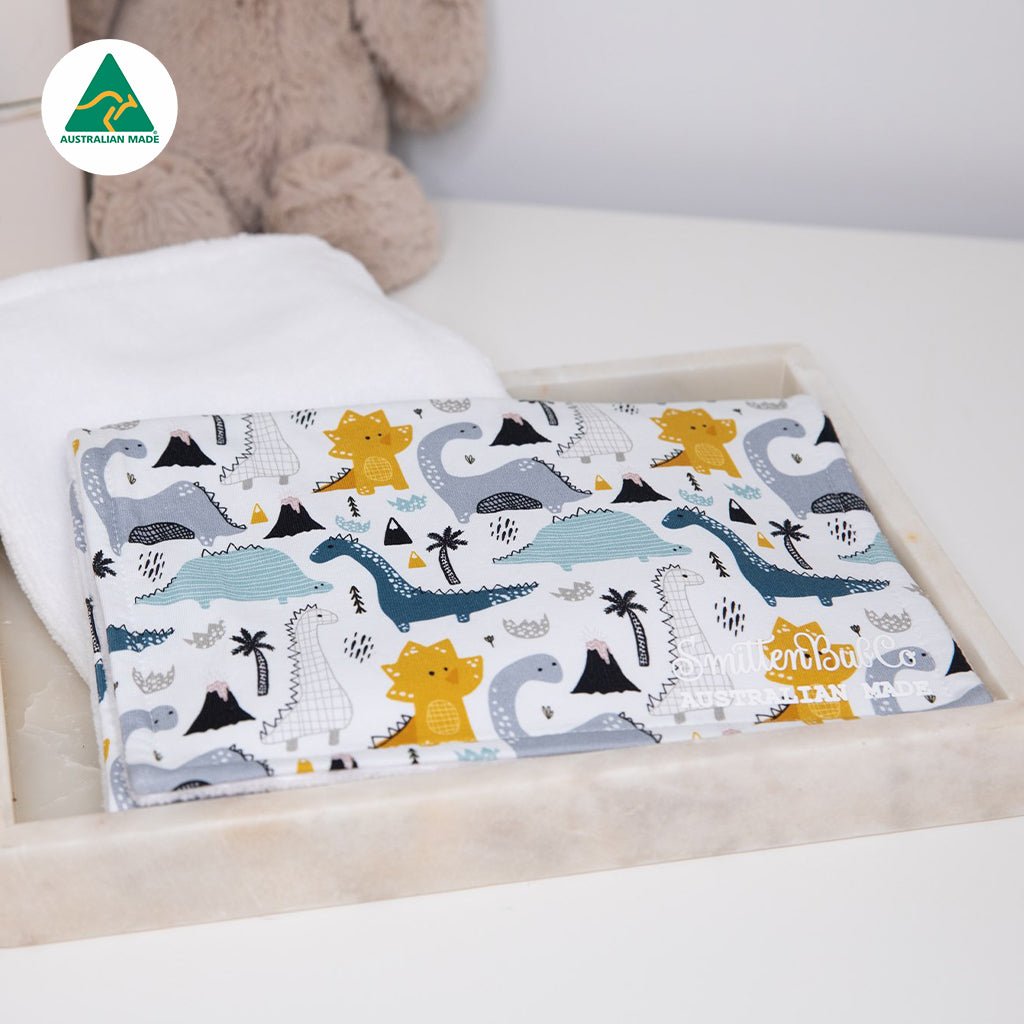 Dinosaur Burp Cloth - Smitten Bub Co.