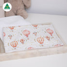 Red Balloons Burp Cloth - Smitten Bub Co.