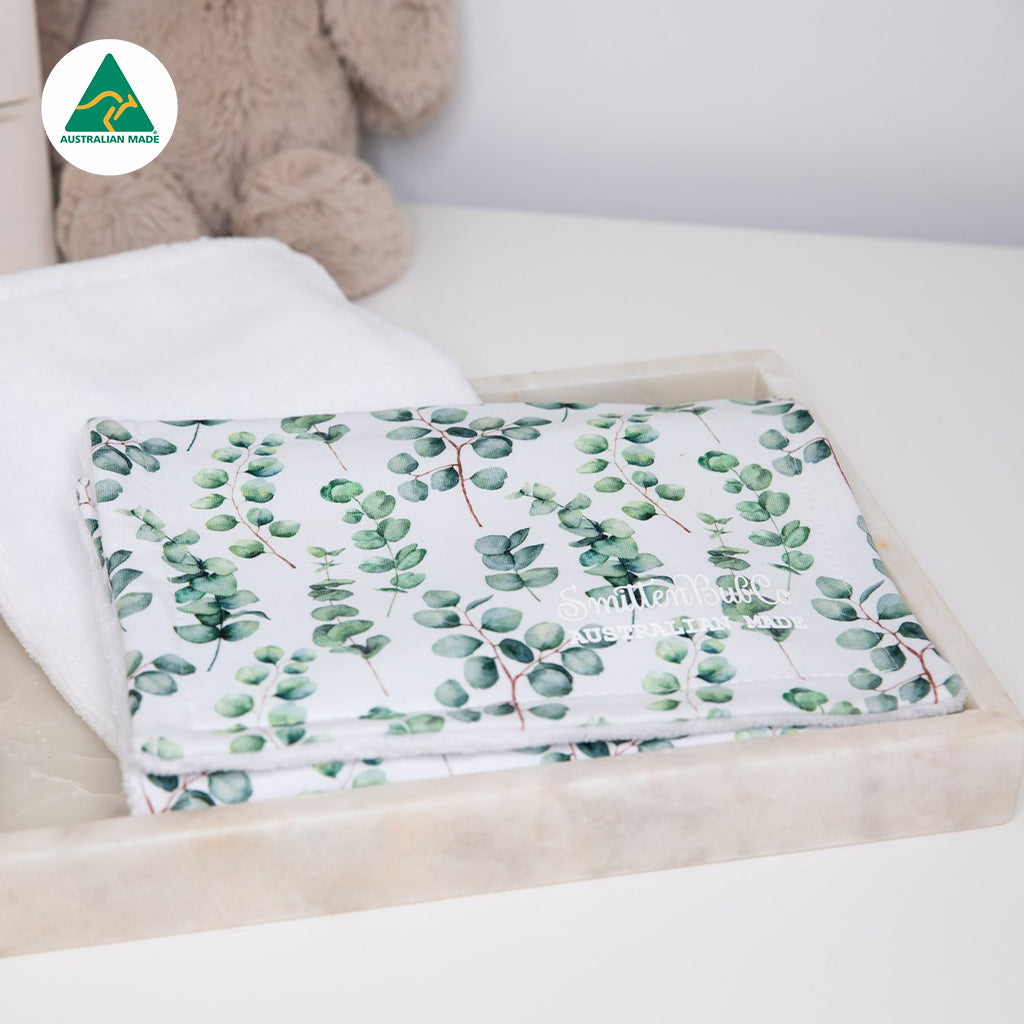 Large Eucalyptus Burp Cloth