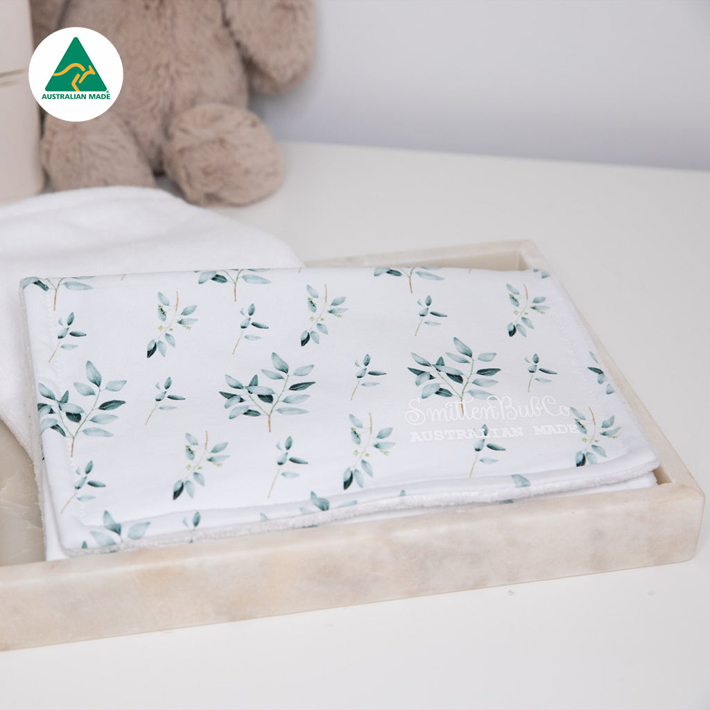 Olive Burp Cloth