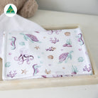 Under the Sea, Octopus & Turtles Burp Cloth - Smitten Bub Co.