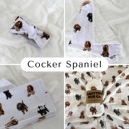 Cocker Spaniel | 6 Items + Gift - Smitten Bub Co.