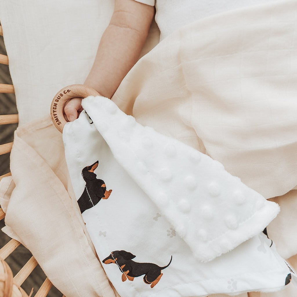 DACHSHUND | Baby Comforter - Smitten Bub Co.