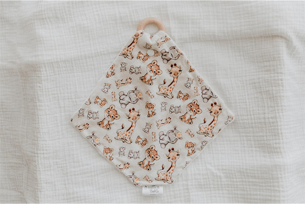 Baby Safari Animals Comforter