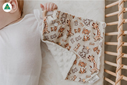 Baby Safari Animals Comforter