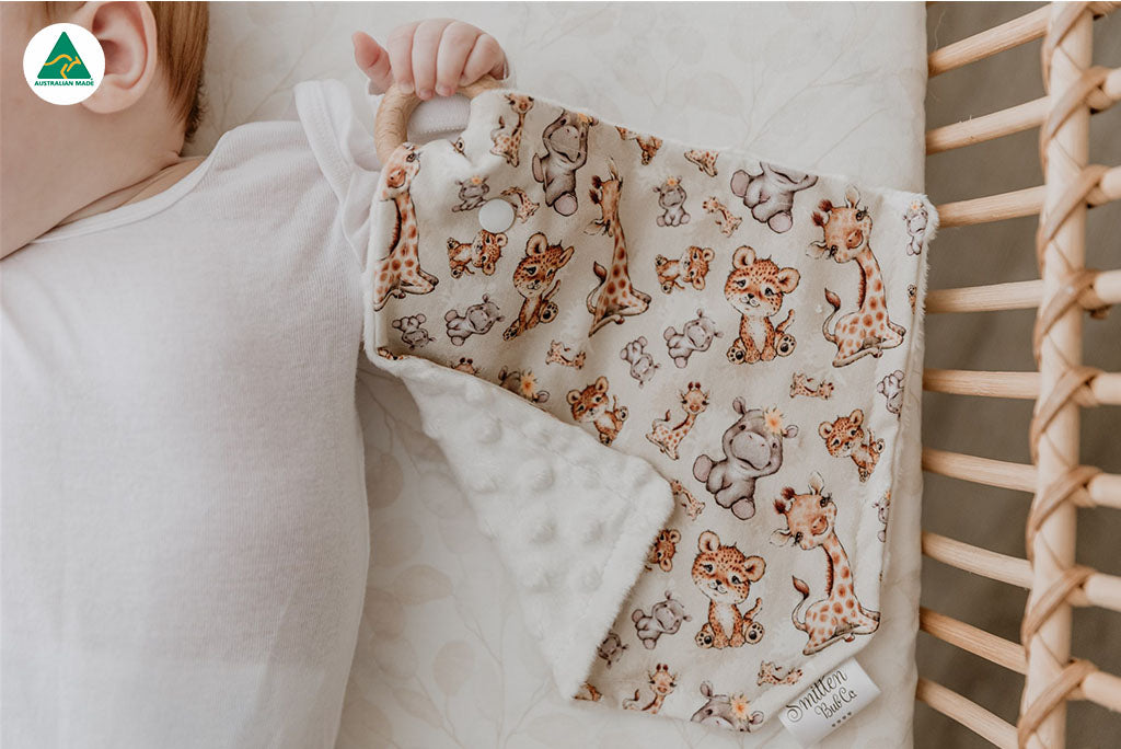 safari baby comforter