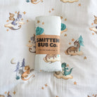 DRAGON | Bamboo Cotton Muslin Swaddle - Smitten Bub Co.