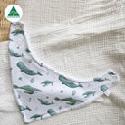 Whales & Turtles Bandana Bib - Smitten Bub Co.
