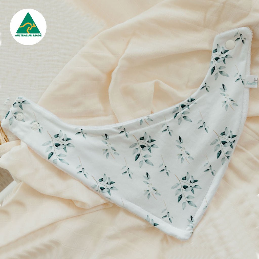 Olive Bandana Baby Bib - Smitten Bub Co.
