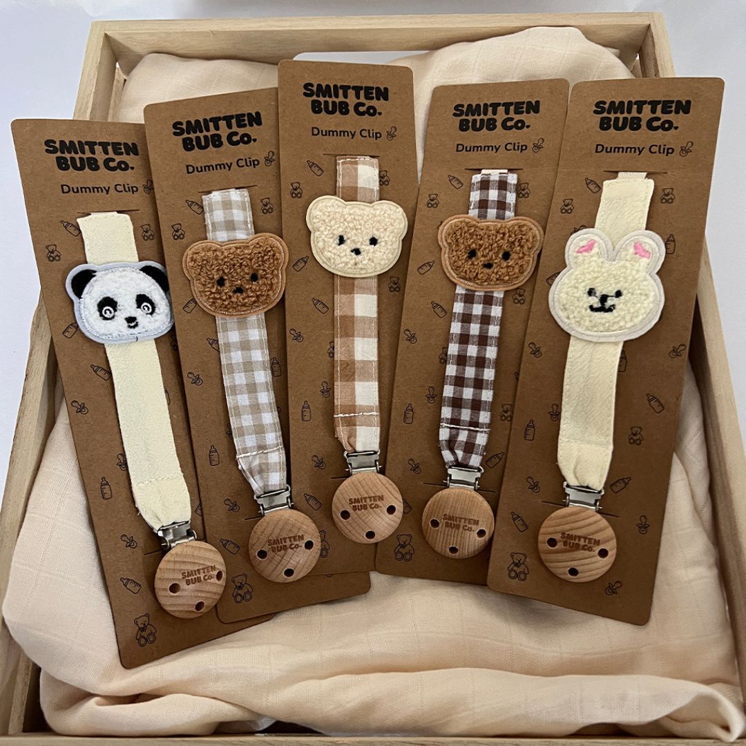 Cotton Dummy Clip - Smitten Bub Co.