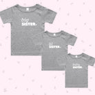 Infant Short Sleeve Tee - Grey Marle - Smitten Bub Co.