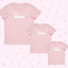 Kids Short Sleeve Tee - Baby Pink - Smitten Bub Co.