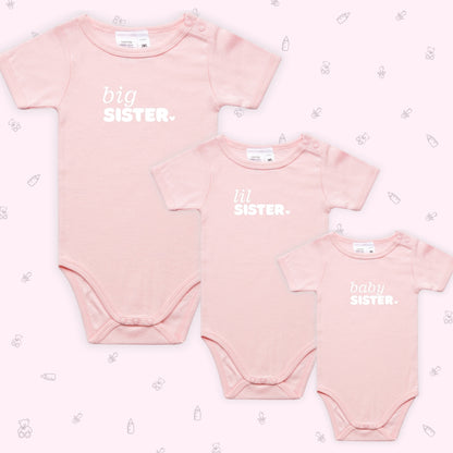 Infant Short Sleeve Romper - Baby Pink