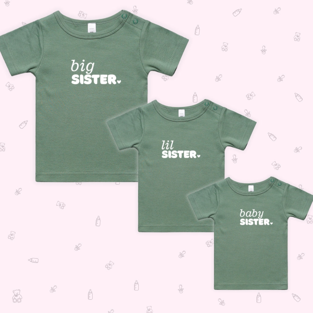 Infant Short Sleeve Tee - Sage Green