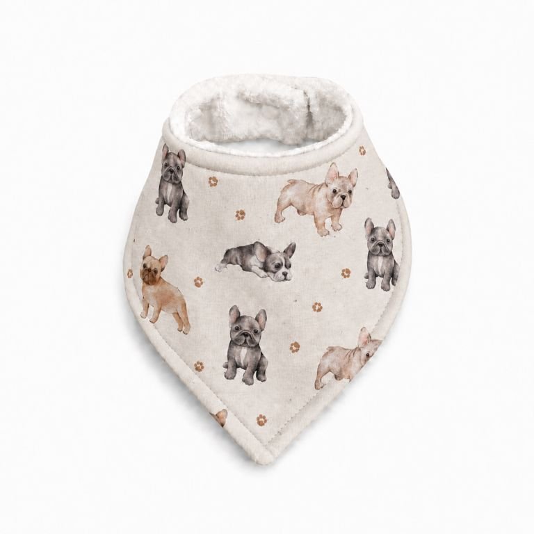 FRENCH BULLDOG | Baby Bib - Smitten Bub Co.