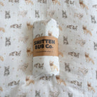 FRENCH BULLDOG | Bamboo Cotton Muslin Swaddle - Smitten Bub Co.