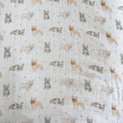 FRENCH BULLDOG | Bamboo Cotton Muslin Swaddle - Smitten Bub Co.