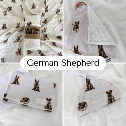 German Shepherd | 6 Items + Gift - Smitten Bub Co.