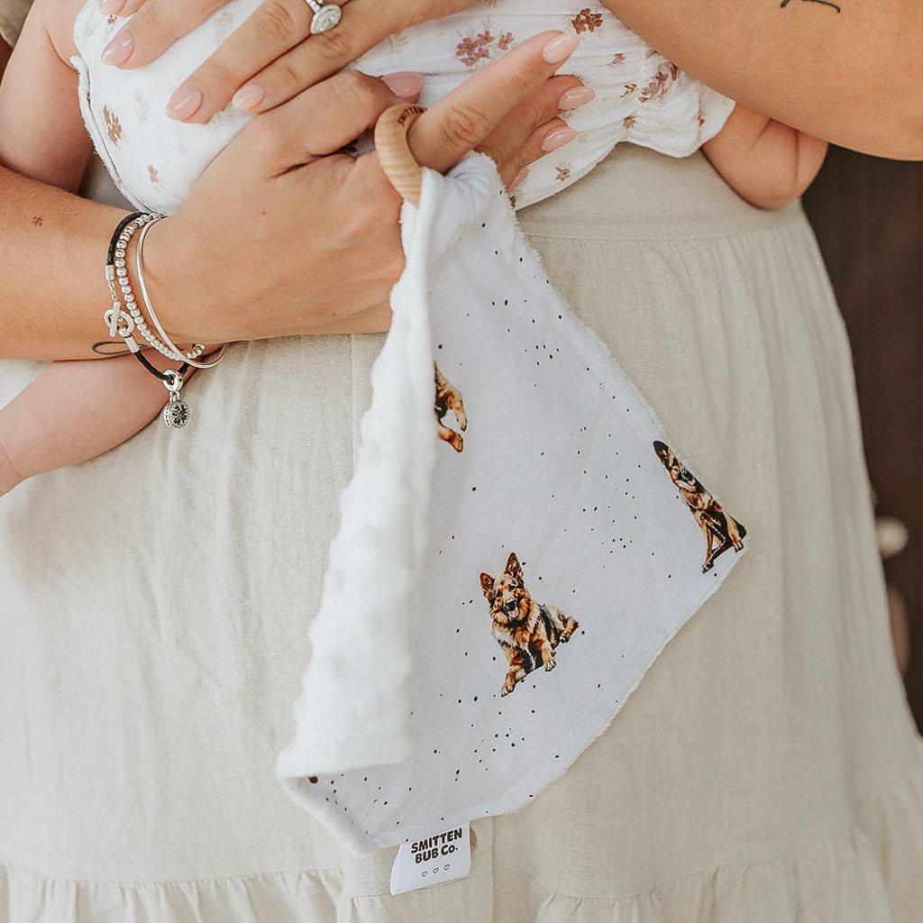 GERMAN SHEPHERD | Baby Comforter - Smitten Bub Co.