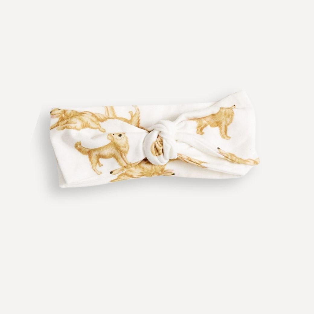GOLDEN RETRIEVER | Topknot Bow - Smitten Bub Co.