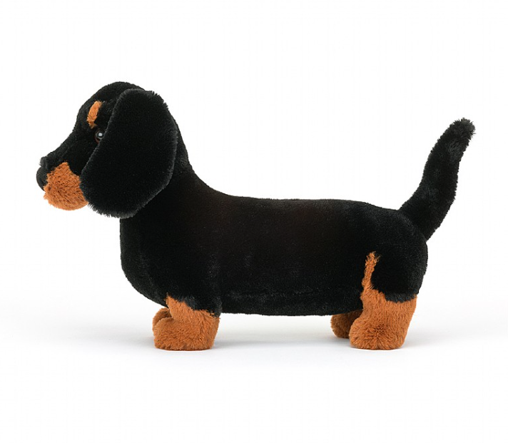 Jellycat Freddy Sausage Dog Black