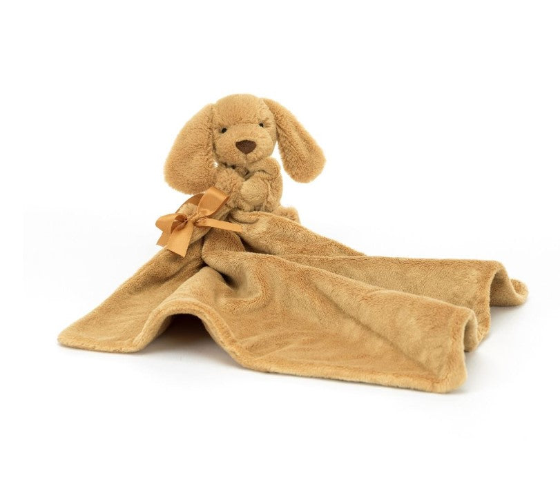 Jellycat Bashful Toffee Puppy Dog Soother &amp; Comforter