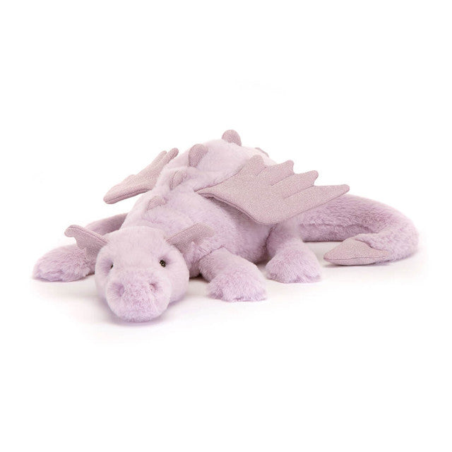 Jellycat Dragon Lavender LARGE