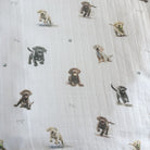 LABRADOR | Bamboo Cotton Muslin Swaddle - Smitten Bub Co.