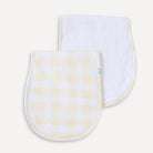 LEMON GINGHAM | Burp Cloth - Smitten Bub Co.