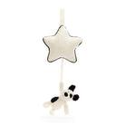 Jellycat Bashful Black & Cream Puppy Musical Pull - Smitten Bub Co.