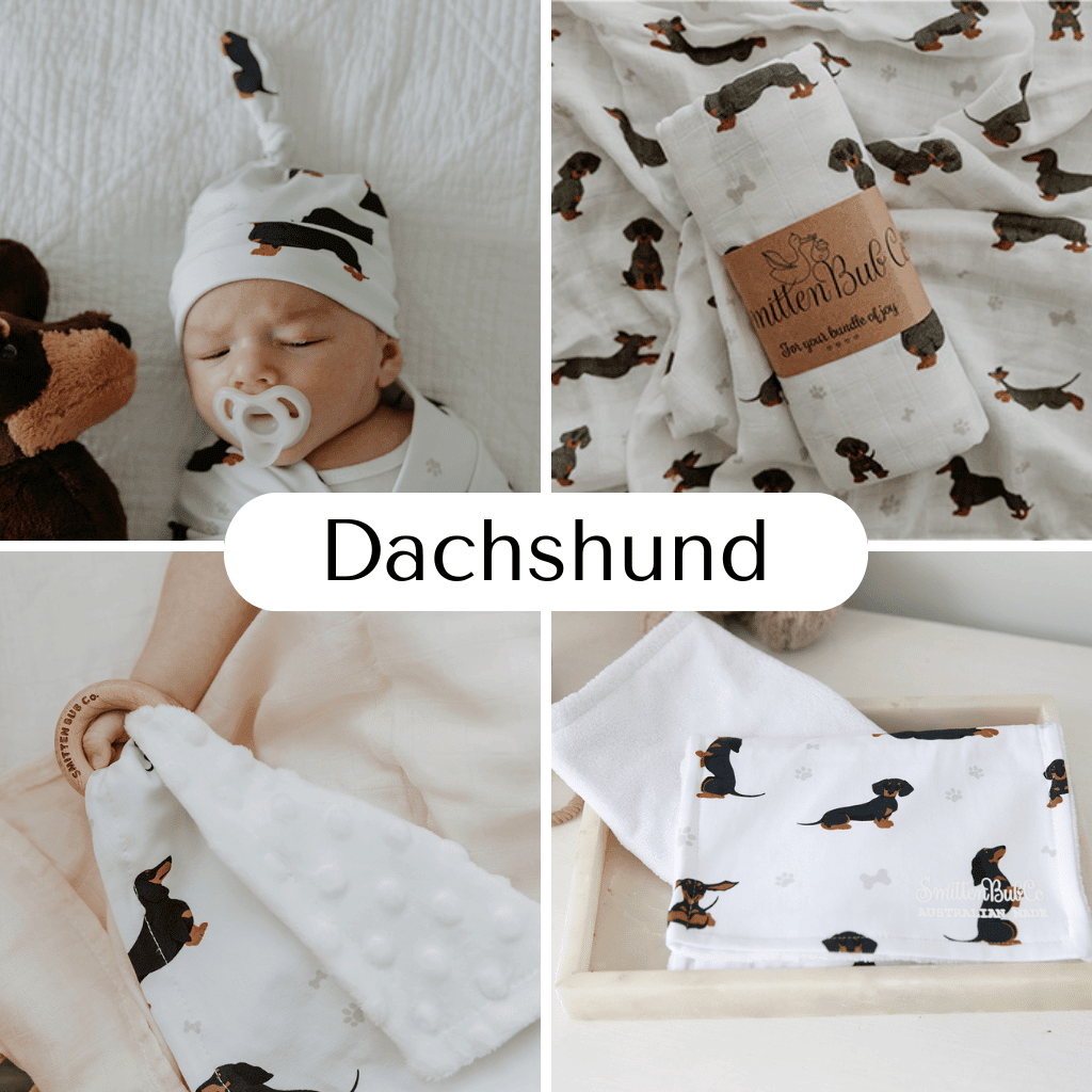 DACHSHUND | Baby Bundle - Smitten Bub Co.
