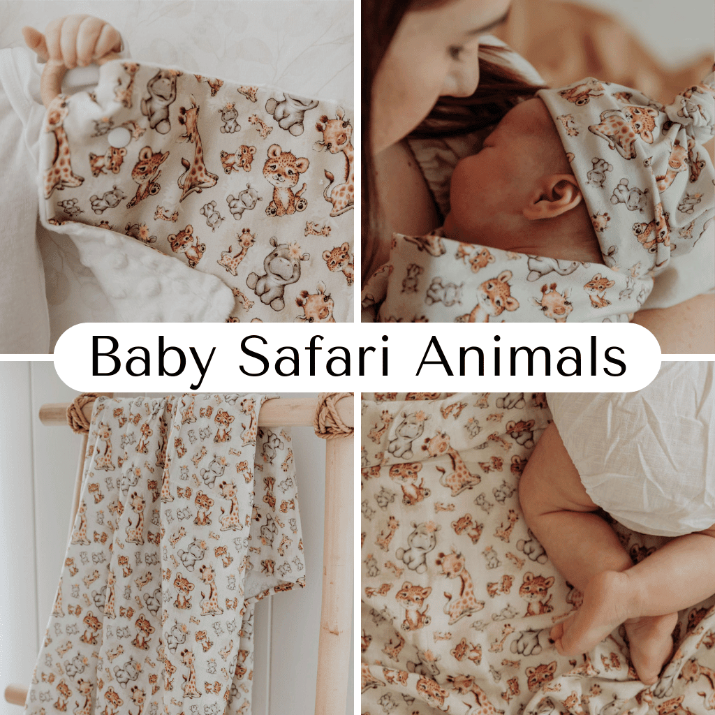 BABY SAFARI ANIMAL | Baby Bundle - Smitten Bub Co.