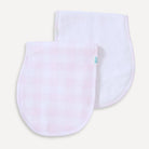 PINK GINGHAM | Burp Cloth - Smitten Bub Co.