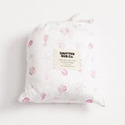 PINK SEASHELLS | Fitted Cot Sheet - Smitten Bub Co.